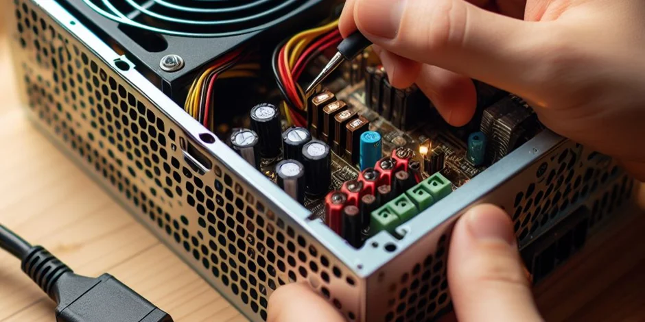 تبدیل ATX PSU به منبع تغذیه رومیزی