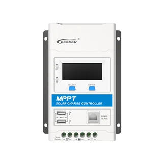 شارژ کنترلر خورشیدی 40 آمپر MPPT برند Epever مدل TRIRON 4210NDS1