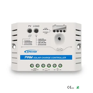 شارژ کنترلر خورشیدی 10 آمپر PWM برند Epever مدل LS1012E