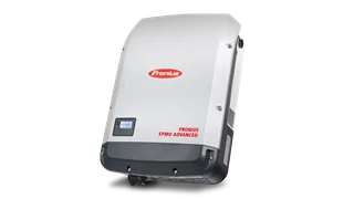اینورتر خورشیدی آنگرید سه فاز 20 کیلووات، 1000 ولت، 2×18 آمپر، برند Fronius، مدل Symo light 20.0-3-M